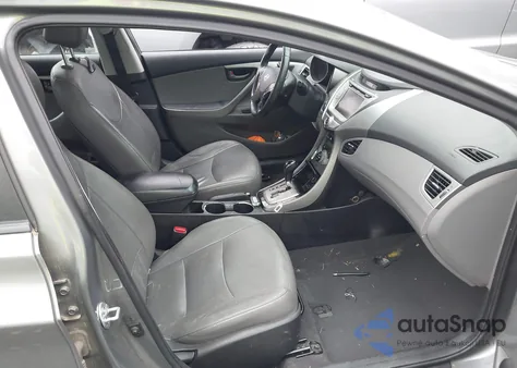 2013 Hyundai Elantra Limited from USA, damaged, VIN 5NPDH4AE1DH381927